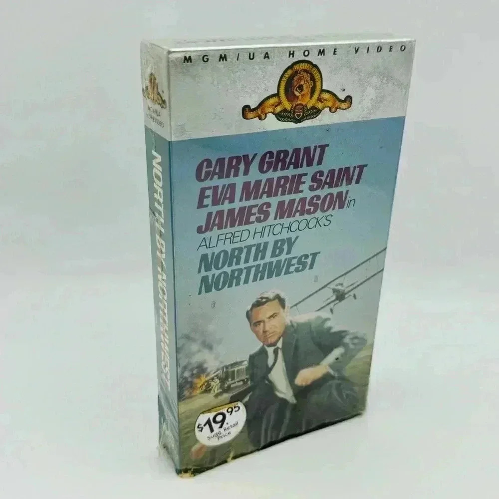 Vintage Alfred Hitchcock's North By Northwest VHS Tape #M600104